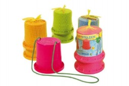 Chůdy plast 4 barvy 13x12x11cm 